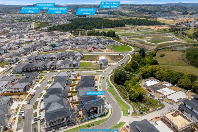 Photo of property in 46 Elevation Street, Flat Bush, Auckland, 2019