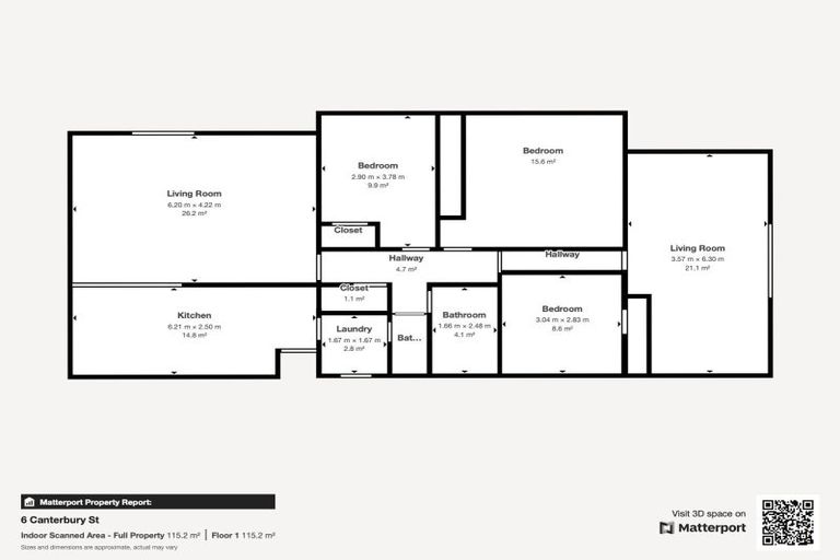 Photo of property in 6 Canterbury Street, Tamatea, Napier, 4112