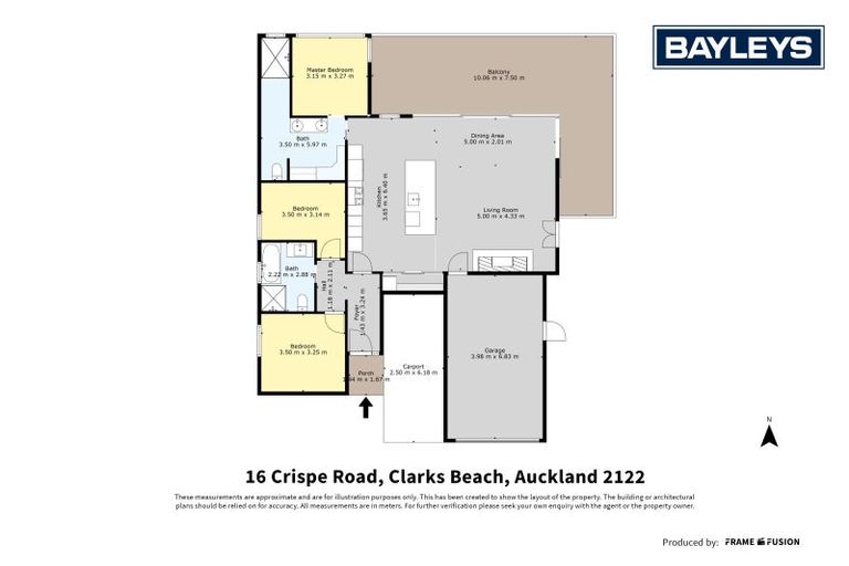 Photo of property in 16 Crispe Road, Clarks Beach, 2122