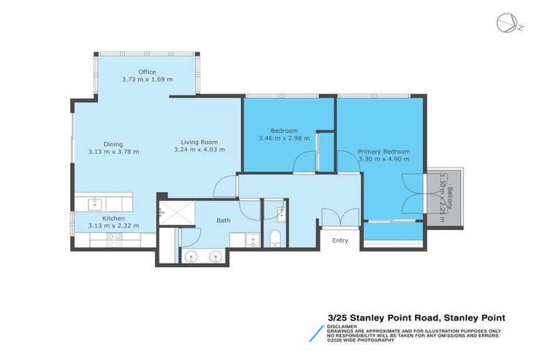 Photo of property in 3/25 Stanley Point Road, Stanley Point, Auckland, 0624
