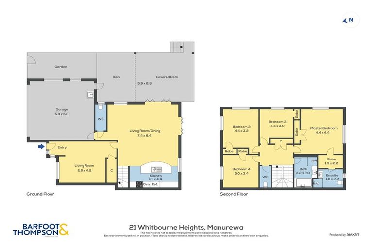 Photo of property in 21 Whitbourne Heights, Manurewa, Auckland, 2105