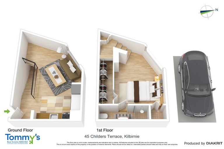 Photo of property in 1/45 Childers Terrace, Kilbirnie, Wellington, 6022