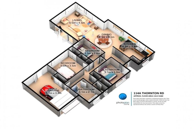 Photo of property in 114a Thornton Road, Cambridge, 3434