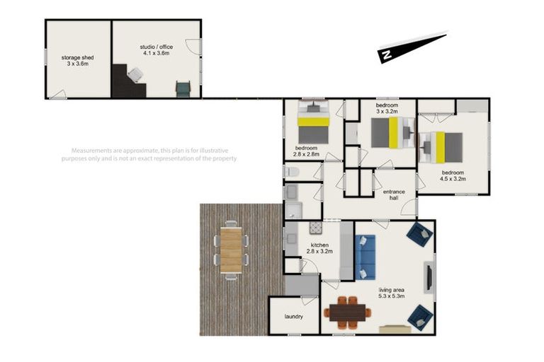 Photo of property in 12 Murch Place, Tawhero, Whanganui, 4500