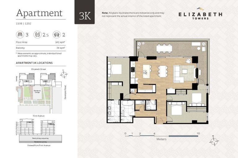 Photo of property in 1108/38 Elizabeth Street, Tauranga, 3110