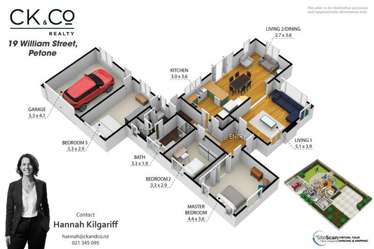 Photo of property in 19 William Street, Petone, Lower Hutt, 5012