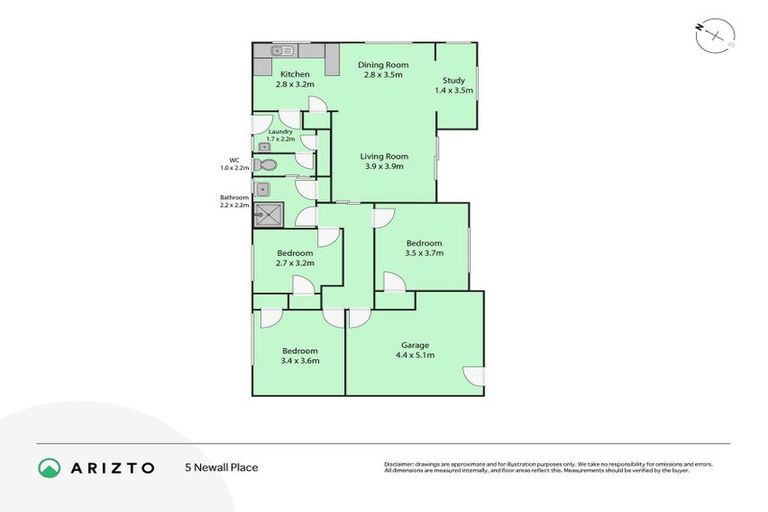 Photo of property in 5 Newall Place, Solway, Masterton, 5810