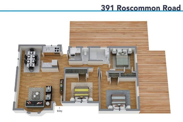 Photo of property in 391 Roscommon Road, Clendon Park, Auckland, 2103