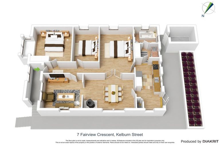 Photo of property in 7 Fairview Crescent, Kelburn, Wellington, 6012