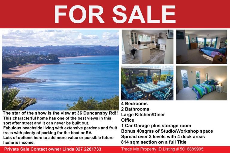 Photo of property in 36 Duncansby Road, Stanmore Bay, Whangaparaoa, 0932