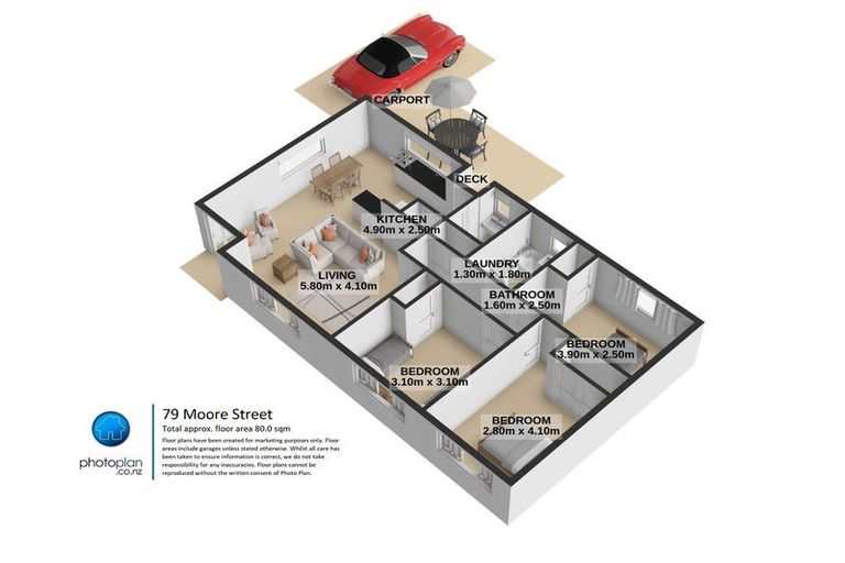 Photo of property in 79 Moore Street, Leamington, Cambridge, 3432