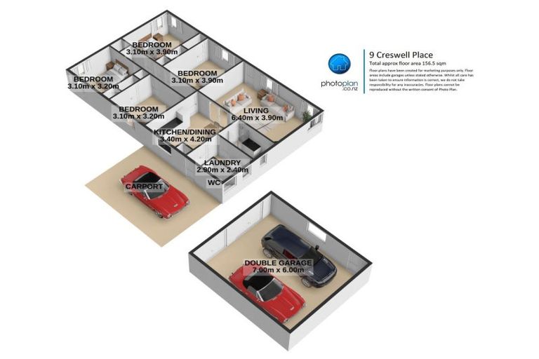 Photo of property in 9 Creswell Place, Leamington, Cambridge, 3432