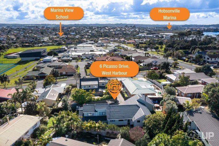 Photo of property in 6 Picasso Drive, West Harbour, Auckland, 0618