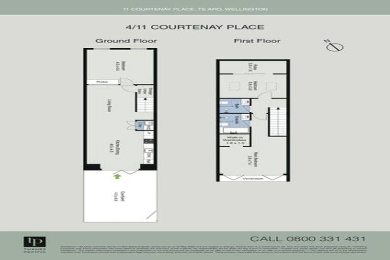 Photo of property in 1/11 Courtenay Place, Te Aro, Wellington, 6011