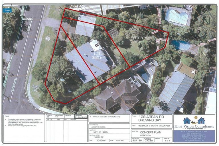 Photo of property in 128 Arran Road, Browns Bay, Auckland, 0630