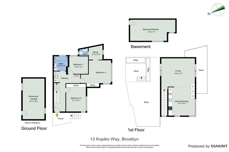 Photo of property in 13 Kopiko Way, Brooklyn, Wellington, 6021