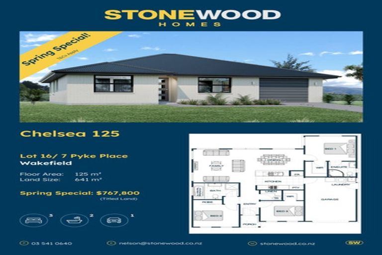 Photo of property in 7 Pyke Place, Wakefield, 7025