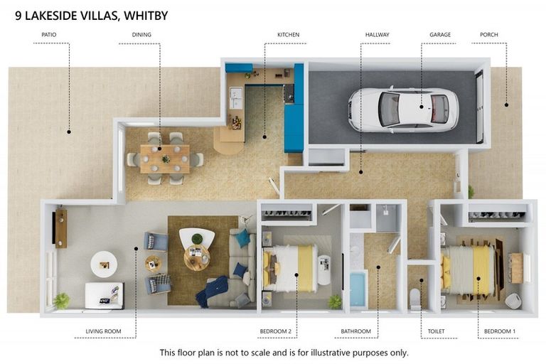Photo of property in 9 Lakeside Villas, Whitby, Porirua, 5024