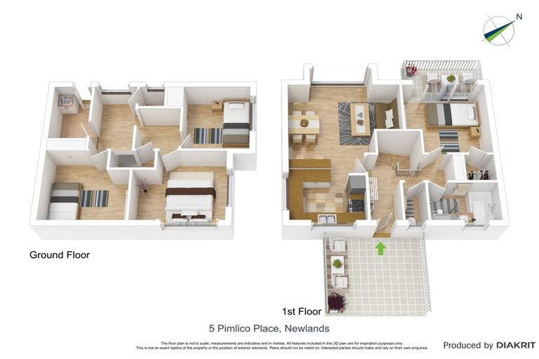 Photo of property in 5 Pimlico Place, Newlands, Wellington, 6037