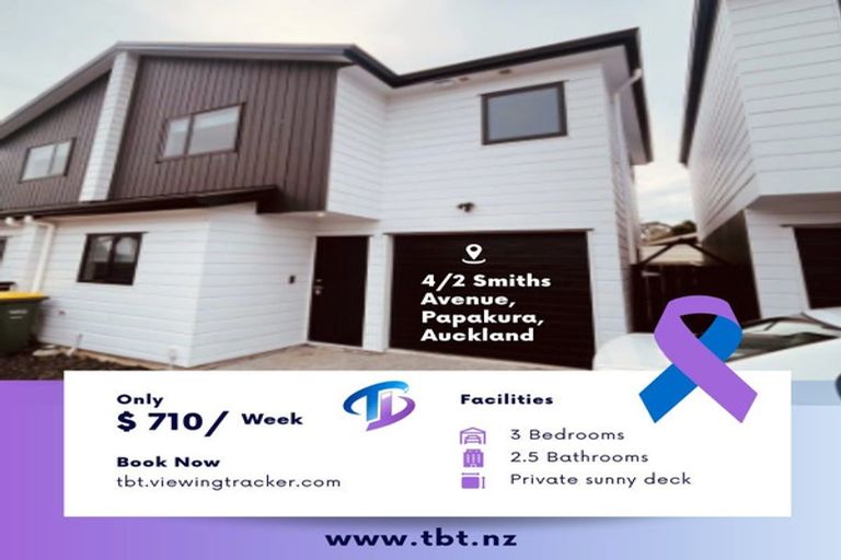 Photo of property in 4/2 Smiths Avenue, Papakura, 2110