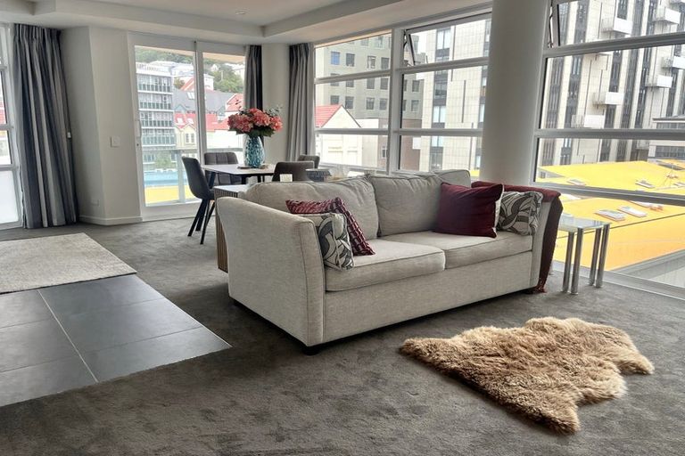 Photo of property in Pinnacle Apartments, E506/160 Victoria Street, Te Aro, Wellington, 6011