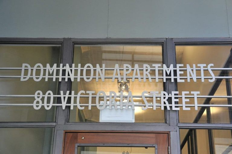 Photo of property in Dominion Apartments, 25/80 Victoria Street, Wellington Central, Wellington, 6011