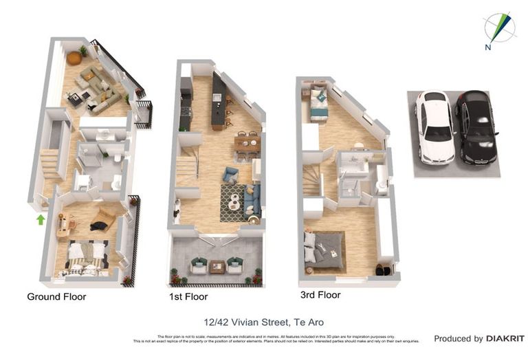 Photo of property in Palazzo, 12/42 Vivian Street, Te Aro, Wellington, 6011