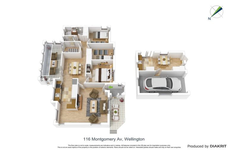 Photo of property in 116 Montgomery Avenue, Karori, Wellington, 6012