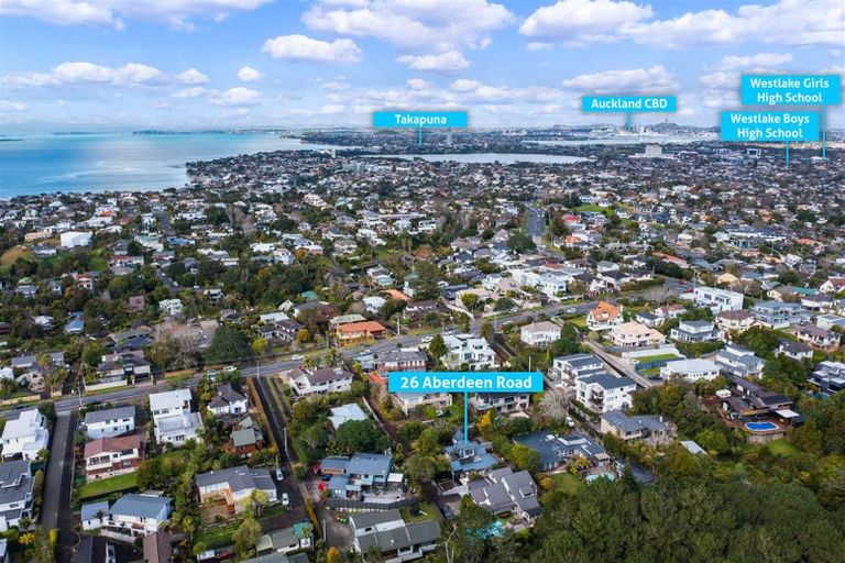 Photo of property in 26 Aberdeen Road, Campbells Bay, Auckland, 0620