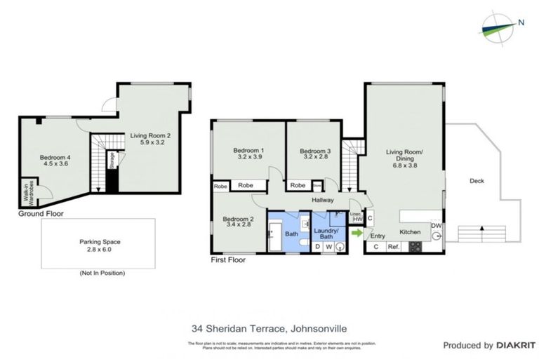 Photo of property in 34 Sheridan Terrace, Johnsonville, Wellington, 6037