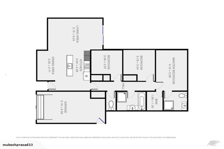 Photo of property in 1/18 Alicante Avenue, Hillpark, Auckland, 2102