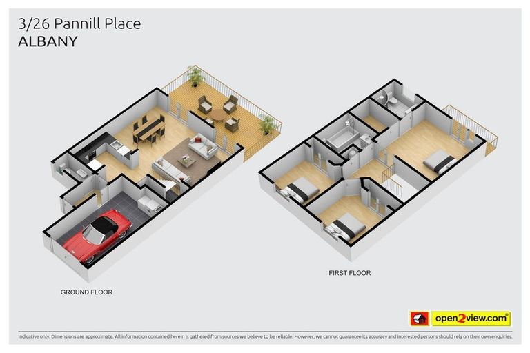 Photo of property in 3/26 Pannill Place, Oteha, Auckland, 0632