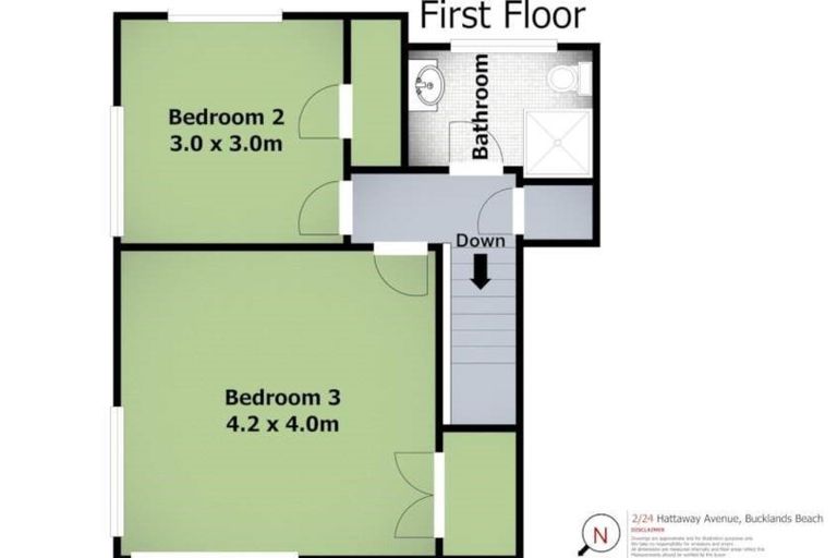 Photo of property in 2/24 Hattaway Avenue, Bucklands Beach, Auckland, 2012