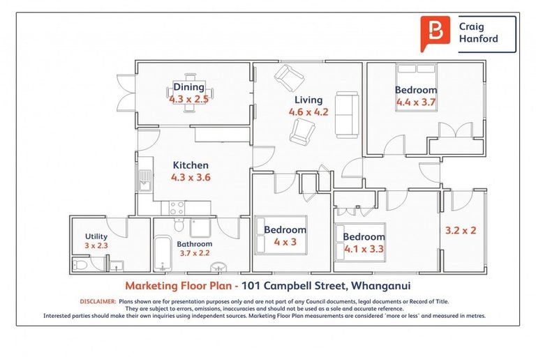 Photo of property in 101 Campbell Street, Whanganui, 4500