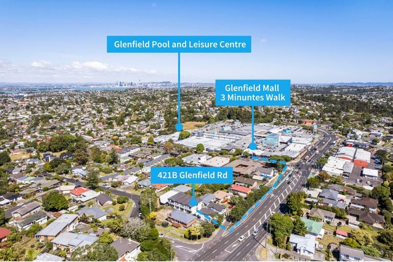 Photo of property in 421b Glenfield Road, Glenfield, Auckland, 0629
