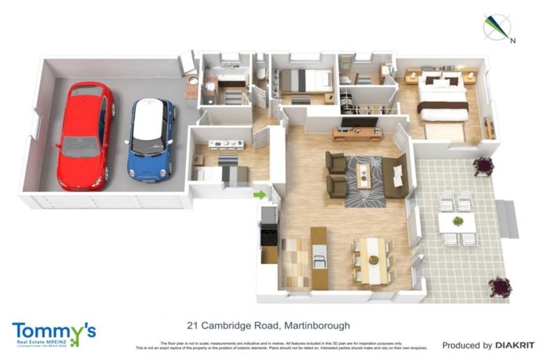 Photo of property in 21 Cambridge Road, Martinborough, 5711