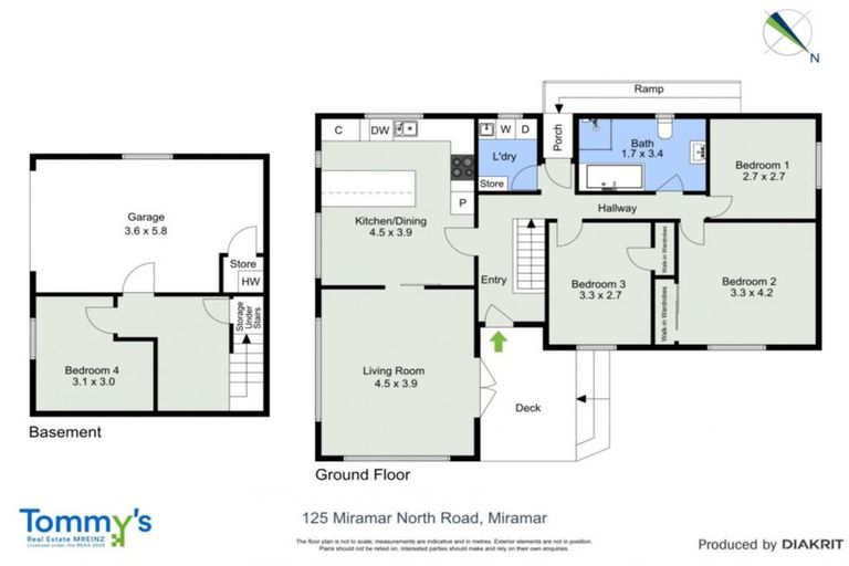 Photo of property in 125 Miramar Road North, Miramar, Wellington, 6022