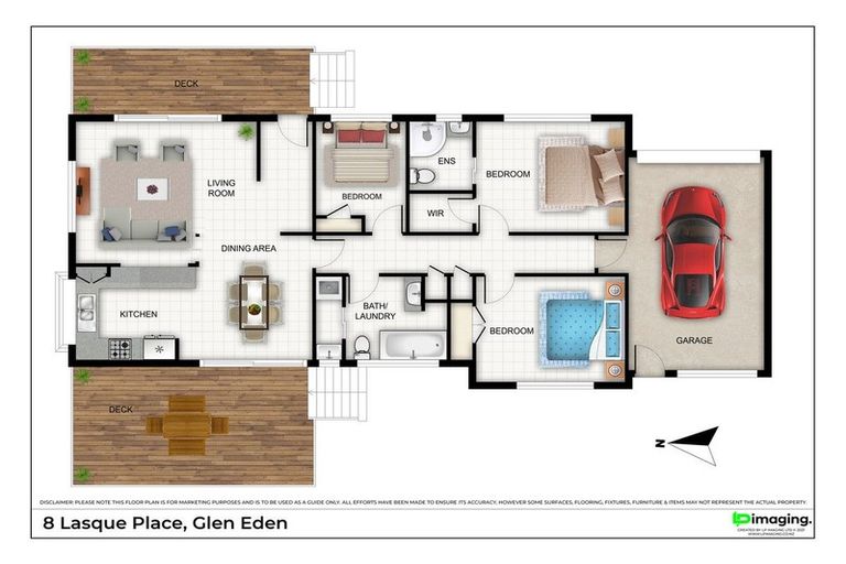 Photo of property in 8 Lasque Place, Glen Eden, Auckland, 0602