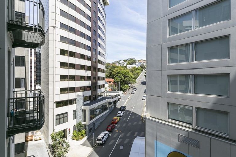 Photo of property in Kelvin House, 5g/16 The Terrace, Wellington Central, Wellington, 6011