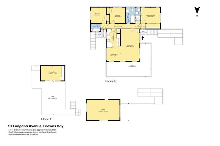 Photo of property in 91 Langana Avenue, Browns Bay, Auckland, 0630