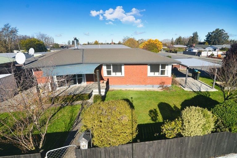 Photo of property in 81 Harland Street, Tinwald, Ashburton, 7700