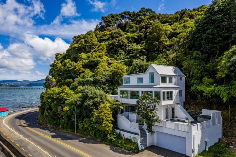 Photo of property in 202 Marine Drive, Lowry Bay, Lower Hutt, 5013