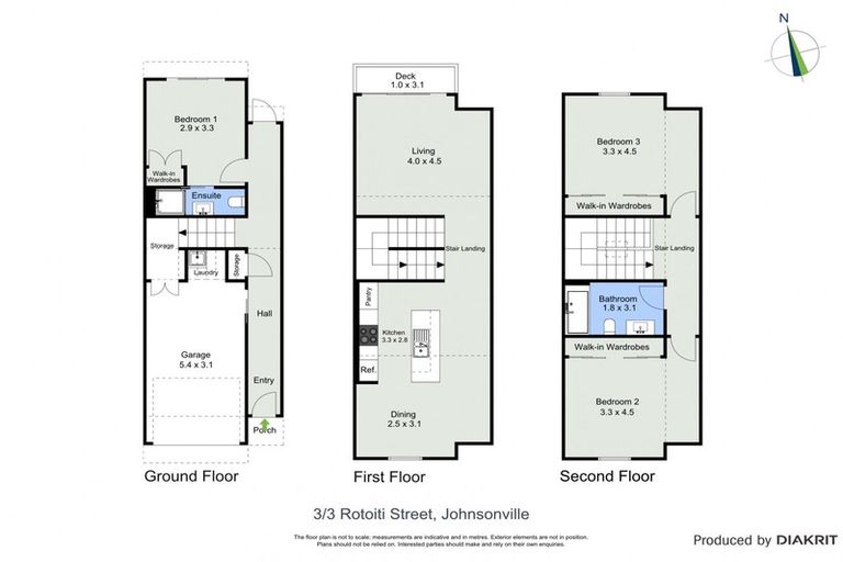 Photo of property in 3/3 Rotoiti Street, Johnsonville, Wellington, 6037