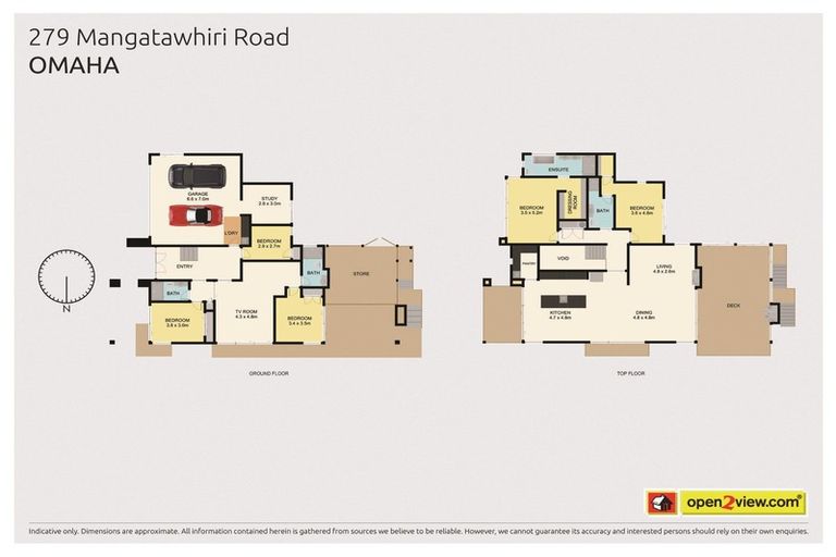 Photo of property in 279 Mangatawhiri Road, Omaha, Warkworth, 0986