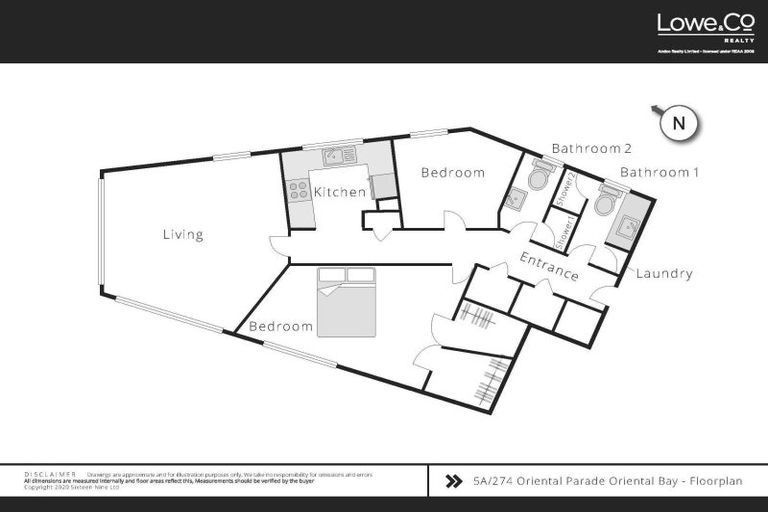 Photo of property in Wharenui Apartments, 274 Oriental Parade, Oriental Bay, Wellington, 6011