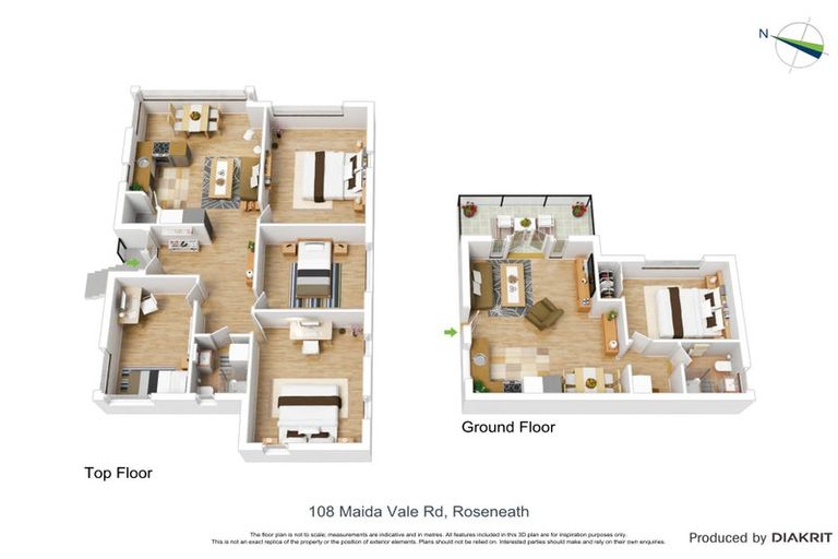 Photo of property in 108 Maida Vale Road, Roseneath, Wellington, 6011