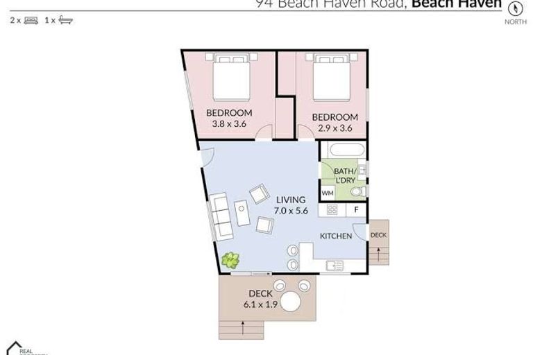 Photo of property in 94a Beach Haven Road, Beach Haven, Auckland, 0626