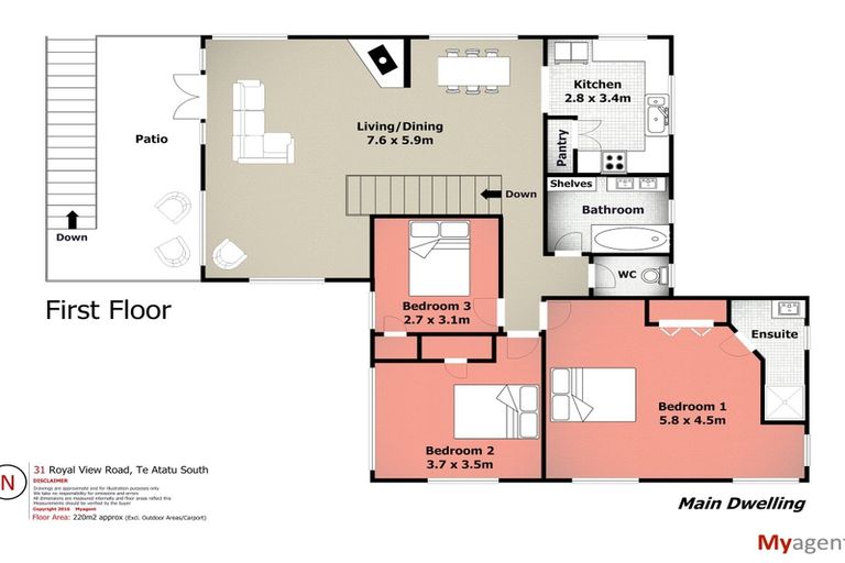 Photo of property in 31 Royal View Road, Te Atatu South, Auckland, 0610