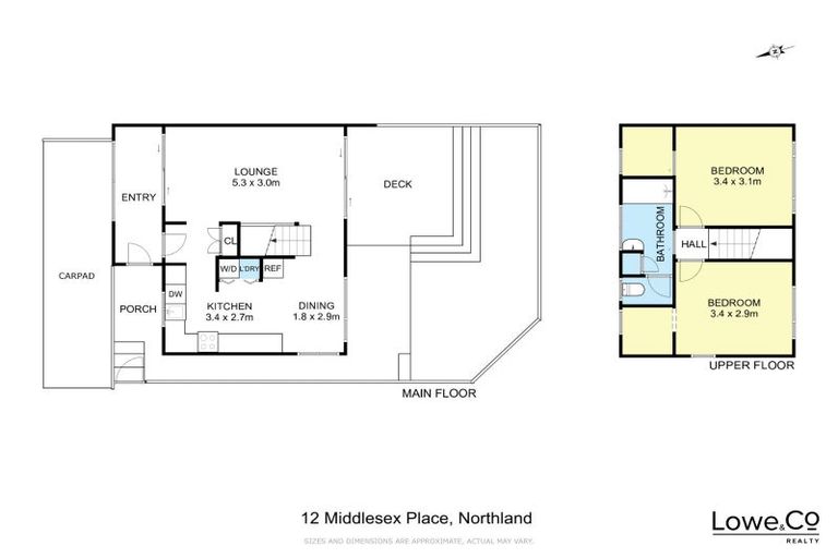Photo of property in 12 Middlesex Place, Northland, Wellington, 6012