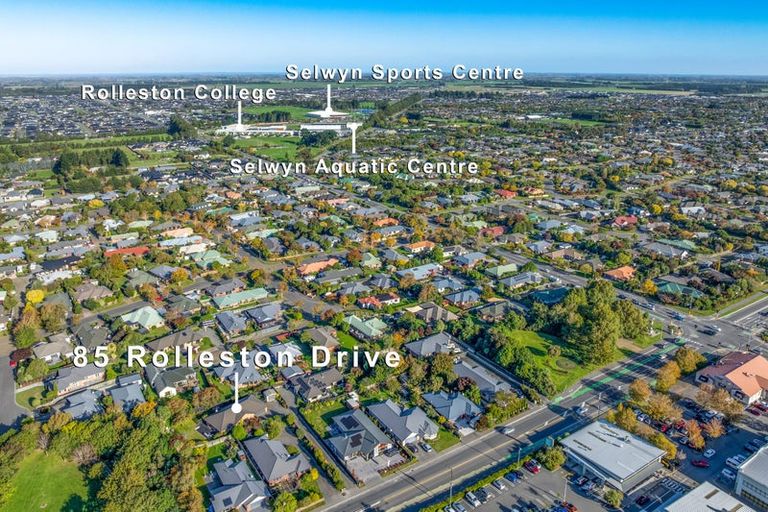 Photo of property in 85 Rolleston Drive, Rolleston, 7614